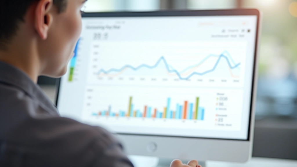 Dashboard showing expense analysis with bar charts and spending breakdown by category